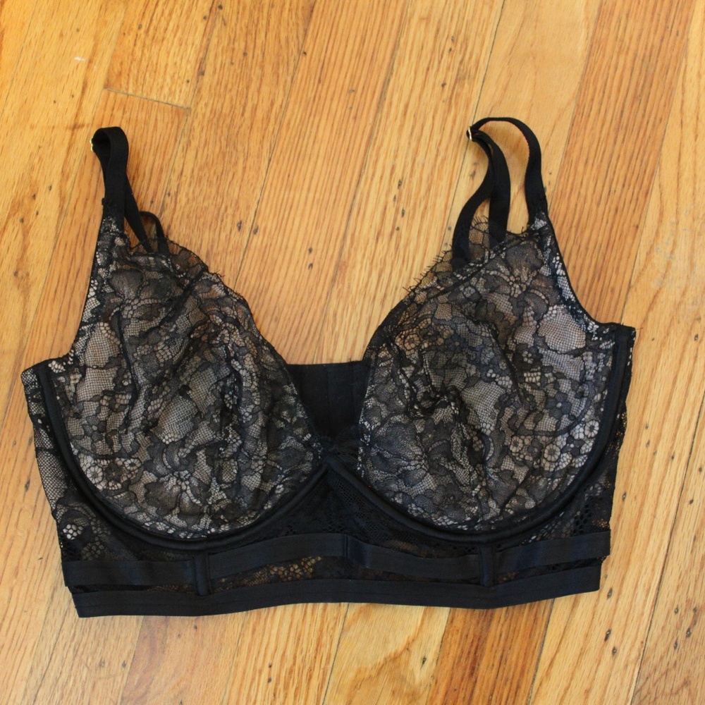 Victoria's Secret Very Sexy lace demi long bra